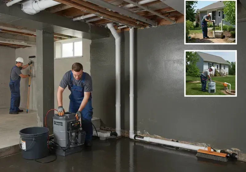 Basement Waterproofing and Flood Prevention process in Gainesville, VA